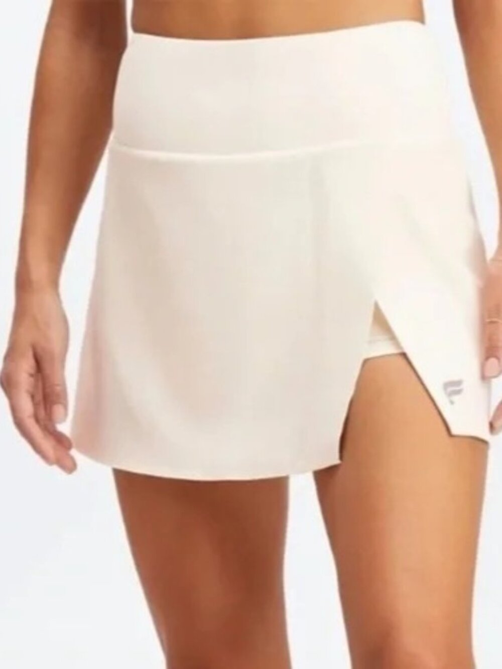 Fabletics Skye Skort II Tennis Skirt L Egret Ivory - Picture 9 of 9